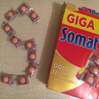Преглед на таблета за съдомиялна машина Somat: видове, плюсове и минуси, отзиви на клиенти