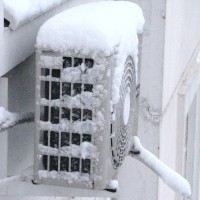 Is it possible to use air conditioning for heating in cold weather and how to prepare it for this job?
