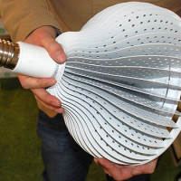Λυχνία LED E40: συσκευή, χαρακτηριστικά, πεδίο