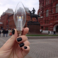 หลอดไฟ LED“ เกาส์”: บทวิจารณ์ภาพรวมของข้อดีและข้อเสียของผู้ผลิต