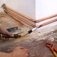 Pag-install ng mga tubo ng pagpainit ng tanso: mga tampok ng teknolohiya ng trabaho