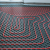 How to lay underfloor heating under the shower cabin in the bathroom?