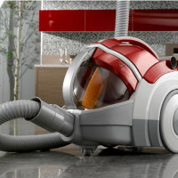 Pembersih vakum LG 2000w: kedudukan 