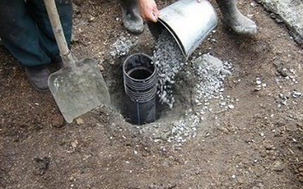 Gravel filter Gravel filter