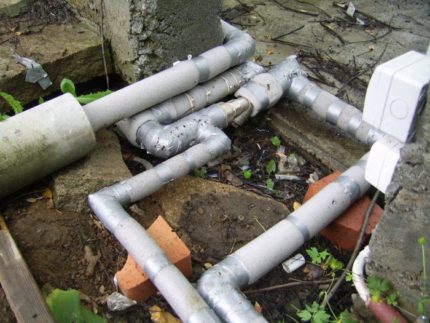 Kaip žiemos vandens vamzdį izoliuoti iš šulinio Vandens izoliacija žiemą