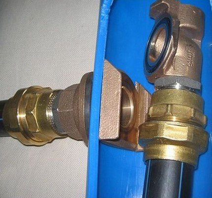 การเชื่อมต่อของอะแดปเตอร์ downhole สองส่วน ชุดประกอบ Dovetail