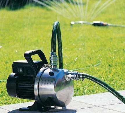Rating of garden pumps for irrigation Time-tested equipment