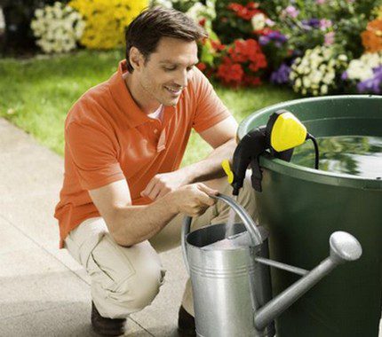 How to use a barrel watering pump Barrel pump placement option