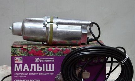 Πώς να κάνετε μόνοι σας την επισκευή μιας υποβρύχιας αντλίας Υποβρύχιες αντλίες δόνησης μικρών παιδιών
