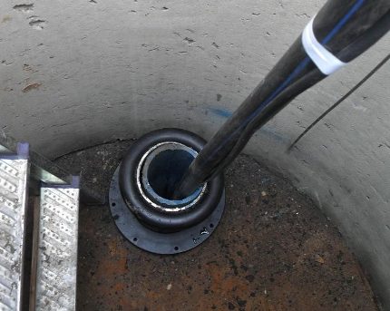 Installation de câbles
