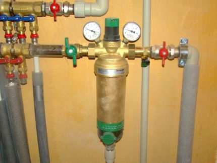 Well water filter Fine filter