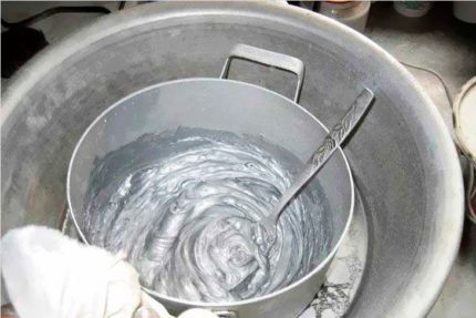 How to breed silver for coloring a heating radiator How to breed silver for painting a heating radiator