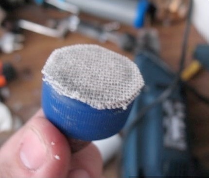How to make a filter layer of a homemade filter Filter layer of a homemade filter