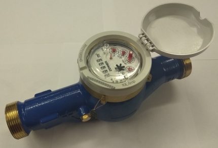 Compteur à jets multiples pour mesurer le volume d'eau Compteurs de tachymètre multi-jets