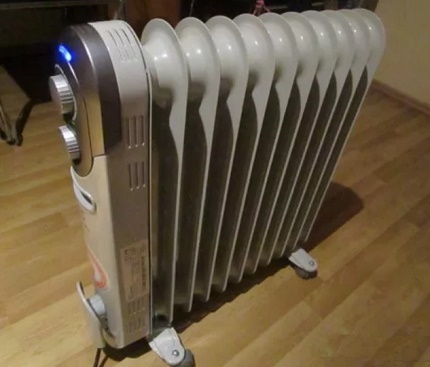 Elit yağ ısıtıcıları: hangisi daha iyi Model Electrolux EOH / M-1221