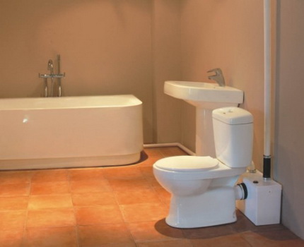 Pompe de broyeur de toilettes Pompe de broyeur de toilettes