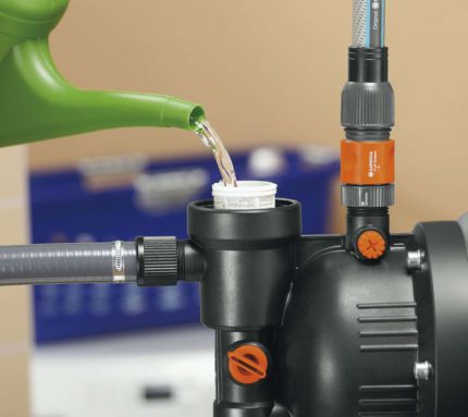 Paghahanda ng isang pump ng ibabaw para sa pumping water Pangunahing pagbomba ng pang-ibabaw