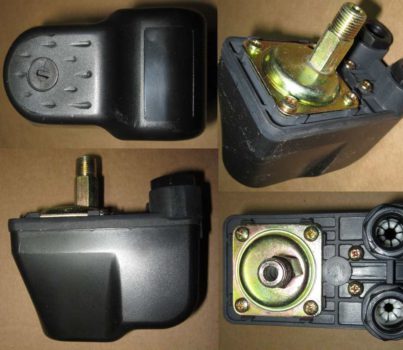 How to adjust the pressure switch for the pump Pressure switch for pump