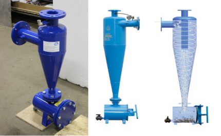Hydrocyclone for the construction of a heat pump water water Hydrocyclone for the device of the heat pump water water