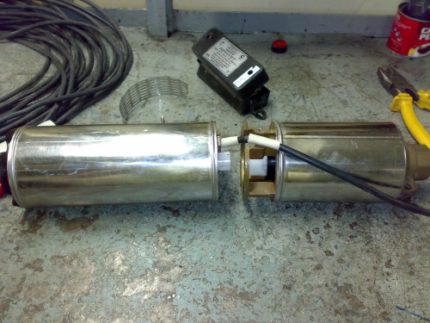Pag-disassembling ng Aquarius pump