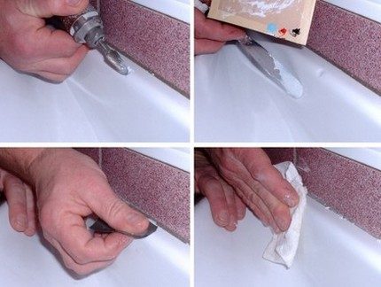 Comment se débarrasser des rayures sur la surface d'une baignoire spa Réparation des rayures de l'émail