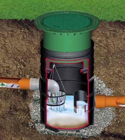 The device of a plastic filter well Plastic well