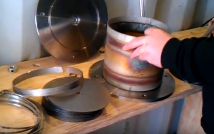 Disques métalliques pour la fabrication d'une pompe à chaleur Disques de pompe à chaleur Frenett