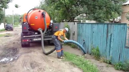 Cesspool kamyon çağrısı