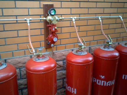 Determination of the required number of cylinders