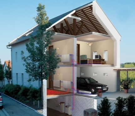 How to make home heating without gas Heating a house without a gas main