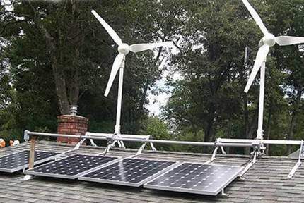 Solar systems for a wooden house - an alternative to heating with gas Solar Power and Windmills