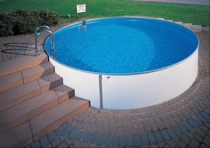 Comment faire un bol de piscine en acier bricolage Piscine en tôle d'acier