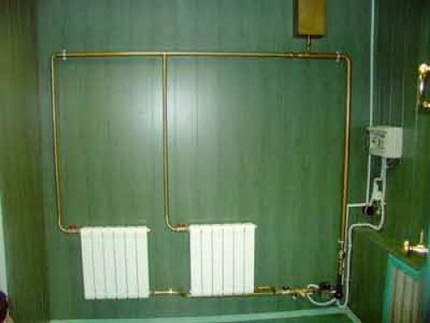 Ang bentahe ng isang dalawang-pipe na sistema ng pag-init sa isang pribadong bahay Ang dalawang-pipe na pagpainit sa isang pribadong bahay
