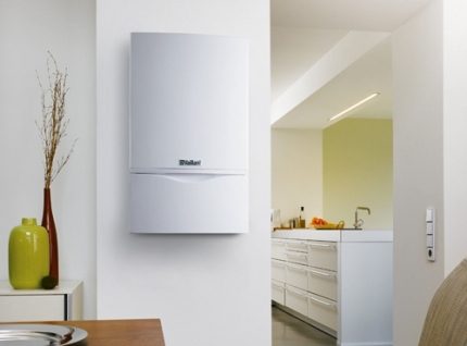 Ang pinakamahusay na gas boiler na naka-mount sa dingding Wall boiler