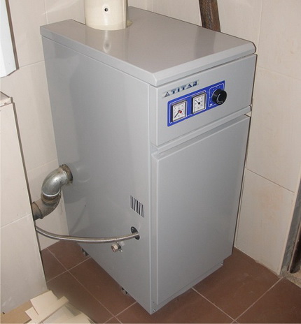 Phòng nồi hơi gas Lắp đặt nồi hơi sàn