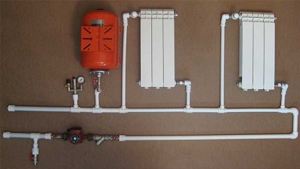 Connection diagram for radiators of the heating system Leningradka Connection of devices in the heating system Leningrad