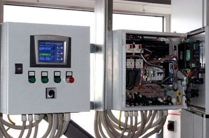 Indication sur le panneau externe