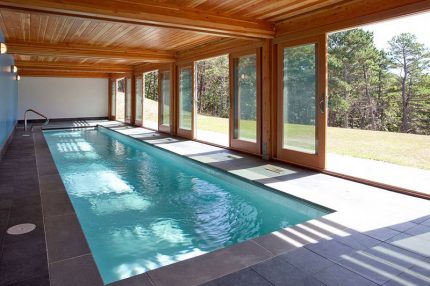 Piscine couverte