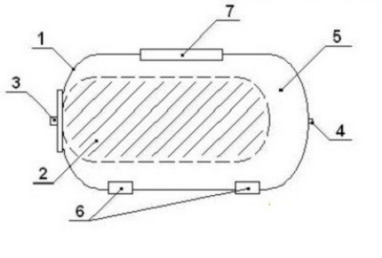 Components of a hydraulic tank for water supply Hydraulic tank components