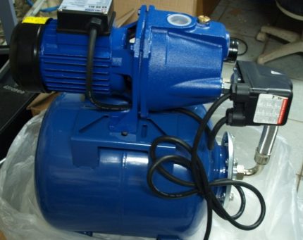 Istasyon ng pumping Belarusian para sa isang pribadong sistema ng supply ng tubig Pump station na BELAMOS XK