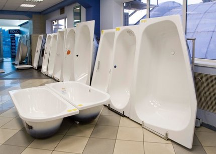 Hoe u een stalen bad kiest met een duurzame kom Een verscheidenheid aan sanitairkeuzes