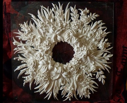 Plaster ceiling outlet option The drawing of the smallest details
