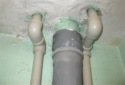 How to replace the risers of water supply with PP pipes in the apartment Plastic elbows