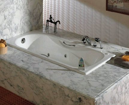 Richtlijnen voor selectie van gietijzeren hot tubs Voetstuk bad