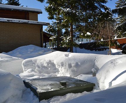 Rules for preservation of septic tank tobas for the winter Conservation of the device for the winter