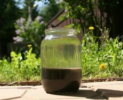 Quality control of wastewater treatment by septic tank Topas Sample selection