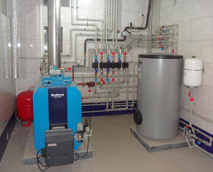 Sistem pemanasan air tertutup Sistem tertutup