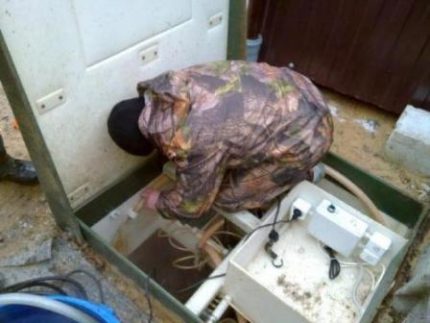 Εγκατάσταση σηπτικής δεξαμενής Topas
