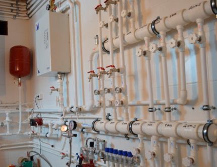 PP pipes for the construction of water heating of a private house Polypropylene pipes