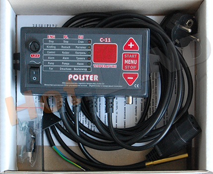 Kontrol ng yunit para sa sapilitang-sirkulasyon ng pump system ng pag-init Solid fuel unit ng kontrol ng gasolina